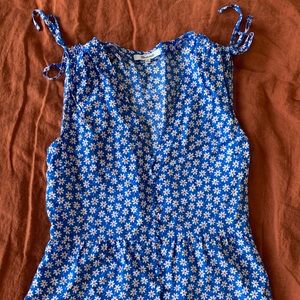 Floral Madewell blouse